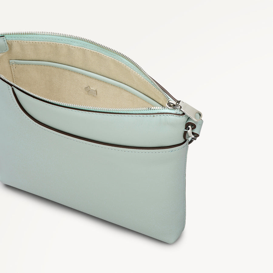 Pockets Small Ziptop Ns Cross Body Seafoam - 113819