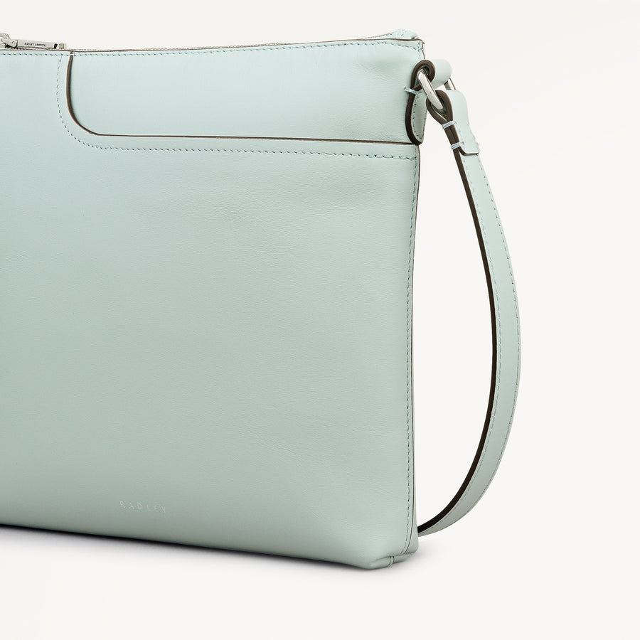 Pockets Small Ziptop Ns Cross Body Seafoam - 113819