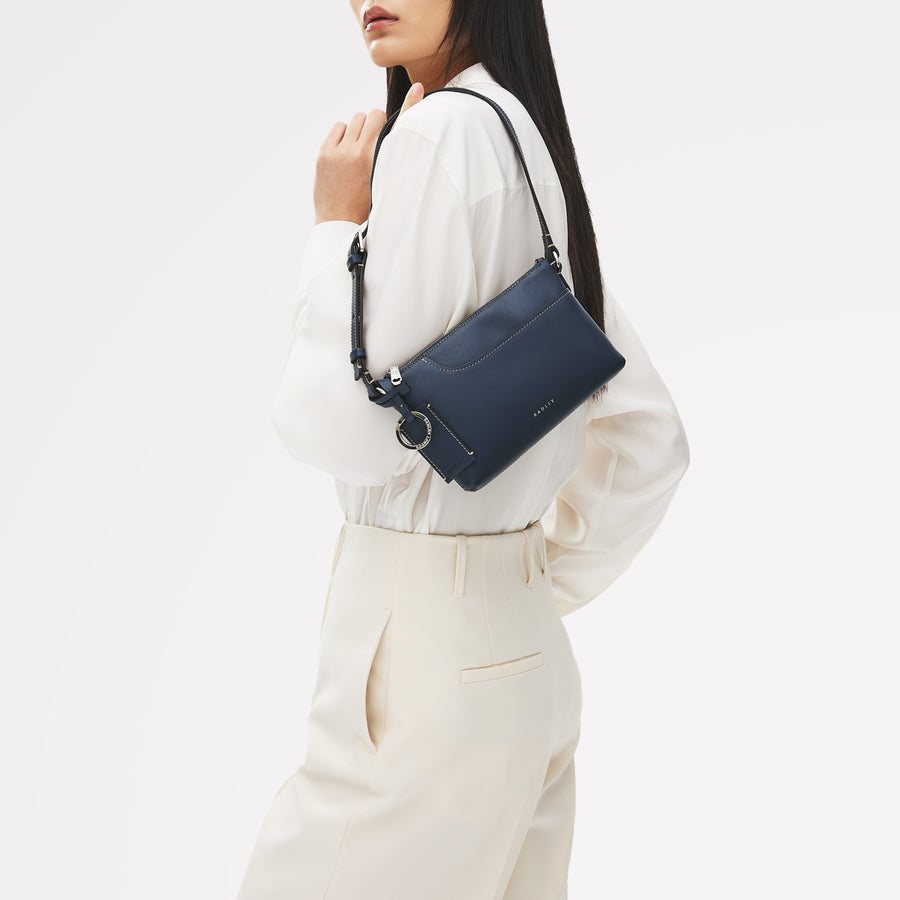 Pockets Mini Ziptop Ew Shoulder Naval - 113821