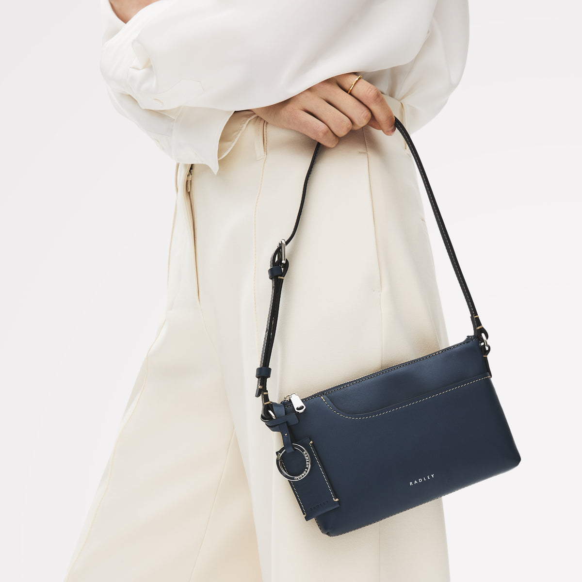 Pockets Mini Ziptop Ew Shoulder Naval - 113821