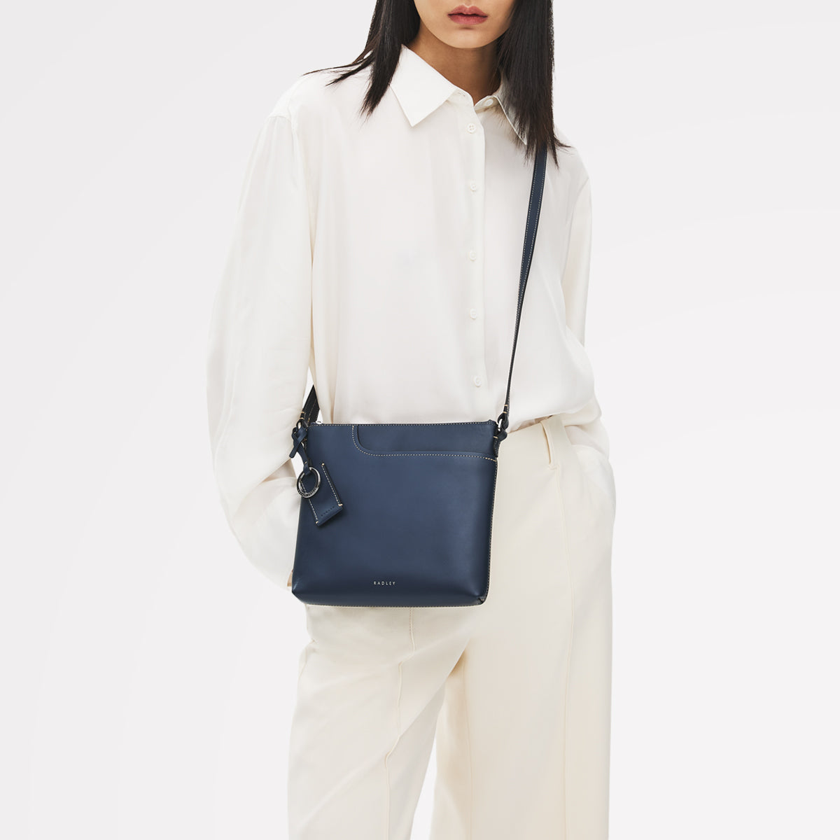 Pockets Small Ziptop Ns Cross Body Naval - 113823