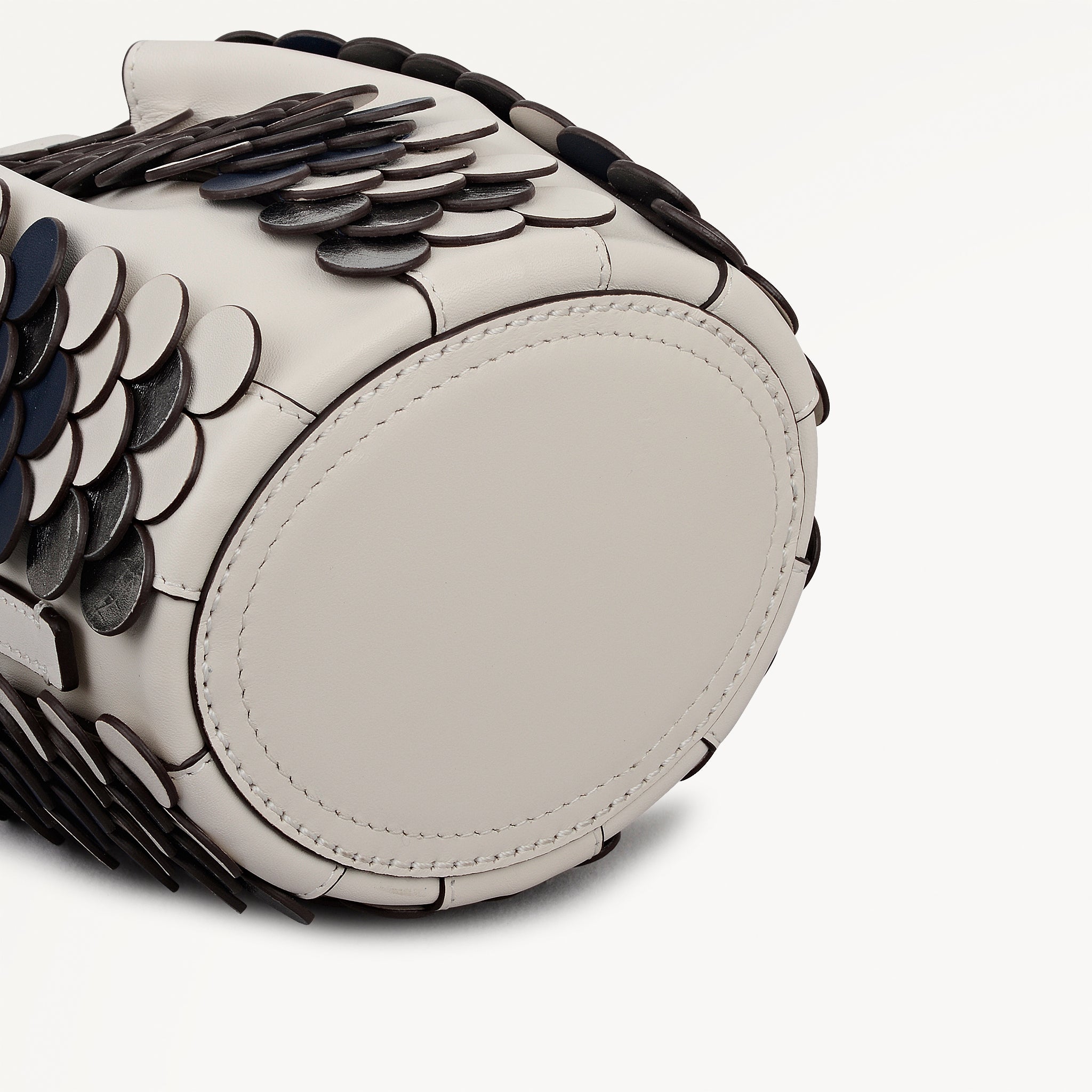 The Flora Small Drawstring Cross Body Salt - 113832