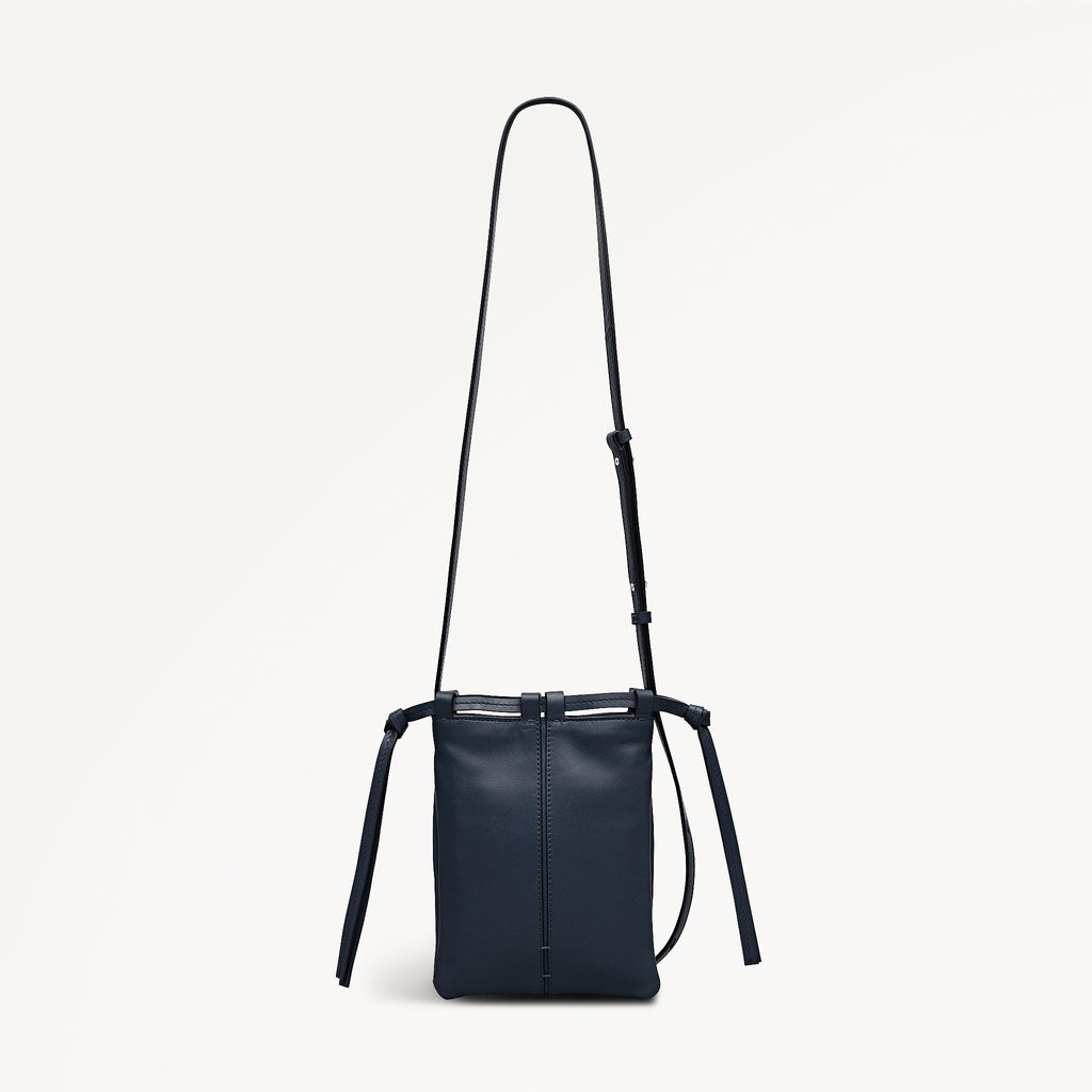 The Connaught Small Open Top Cross Body Naval - 113834