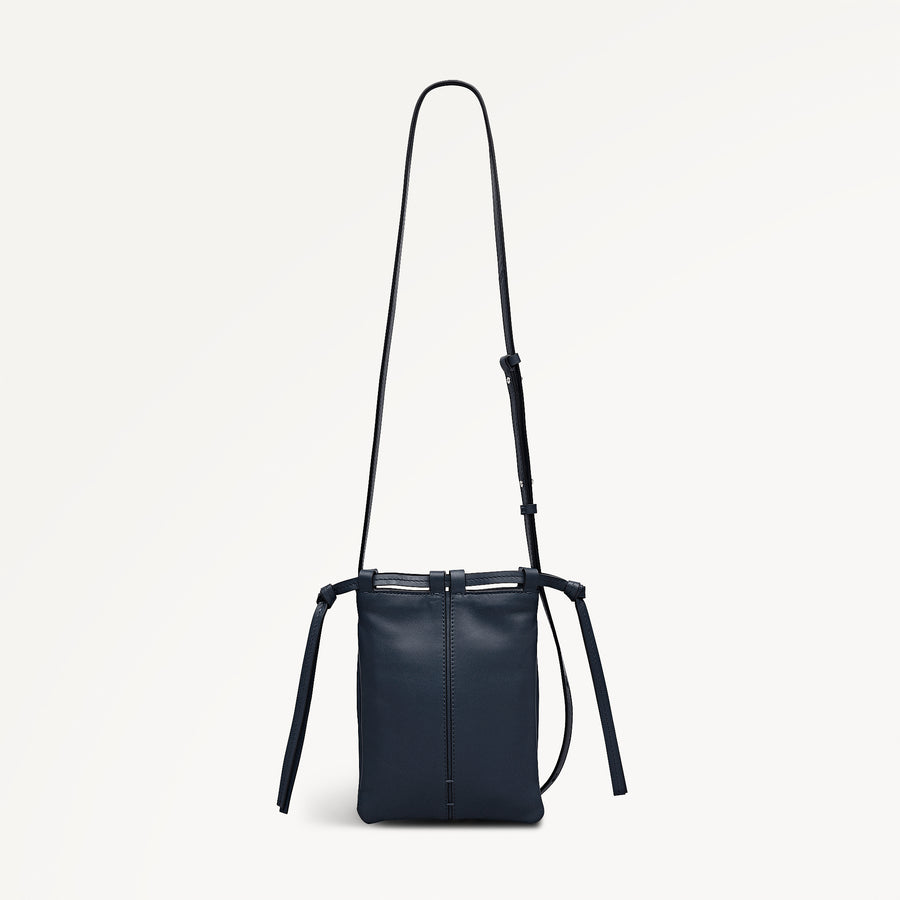 The Connaught Small Open Top Cross Body Naval - 113834