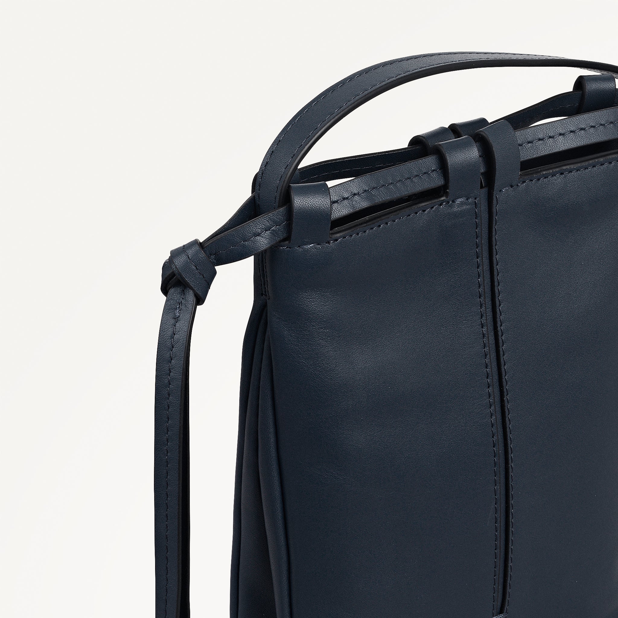 The Connaught Small Open Top Cross Body Naval - 113834