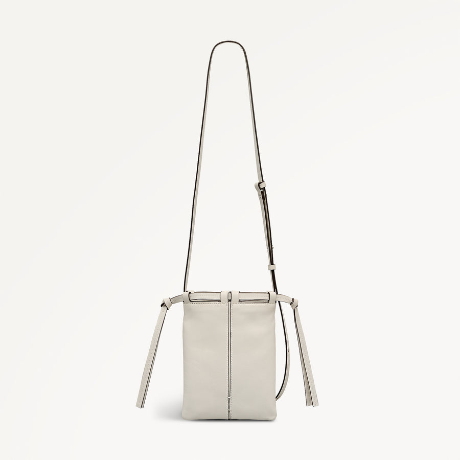 The Connaught Small Open Top Cross Body Salt - 113836