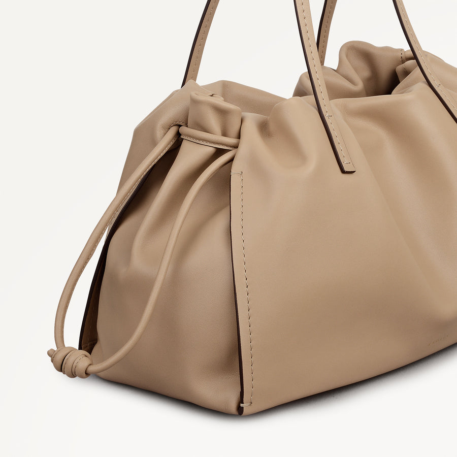 The Roxburgh Large Drawstring Shoulder Sahara - 113839