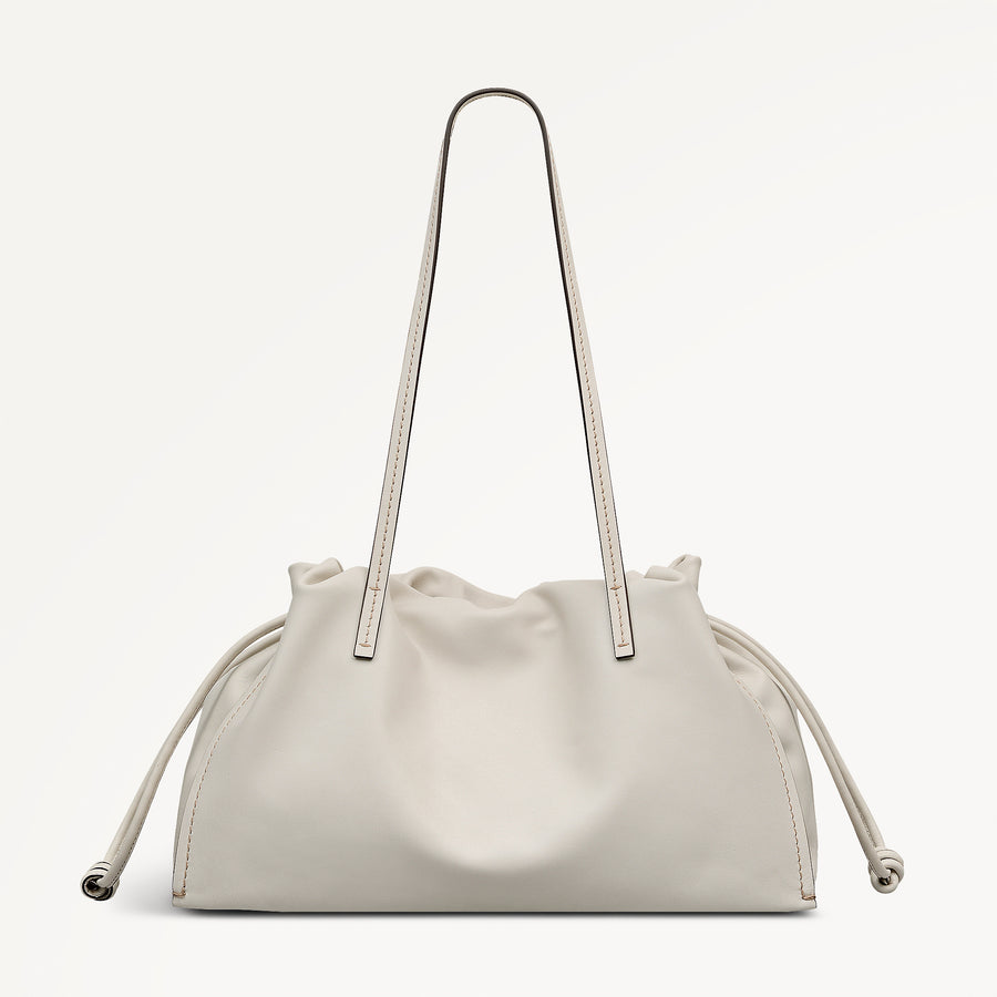 The Roxburgh Large Drawstring Shoulder Salt - 113840