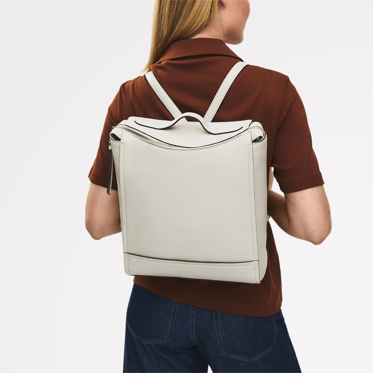 Oak Street Medium Ziptop Backpack Shell - 113856