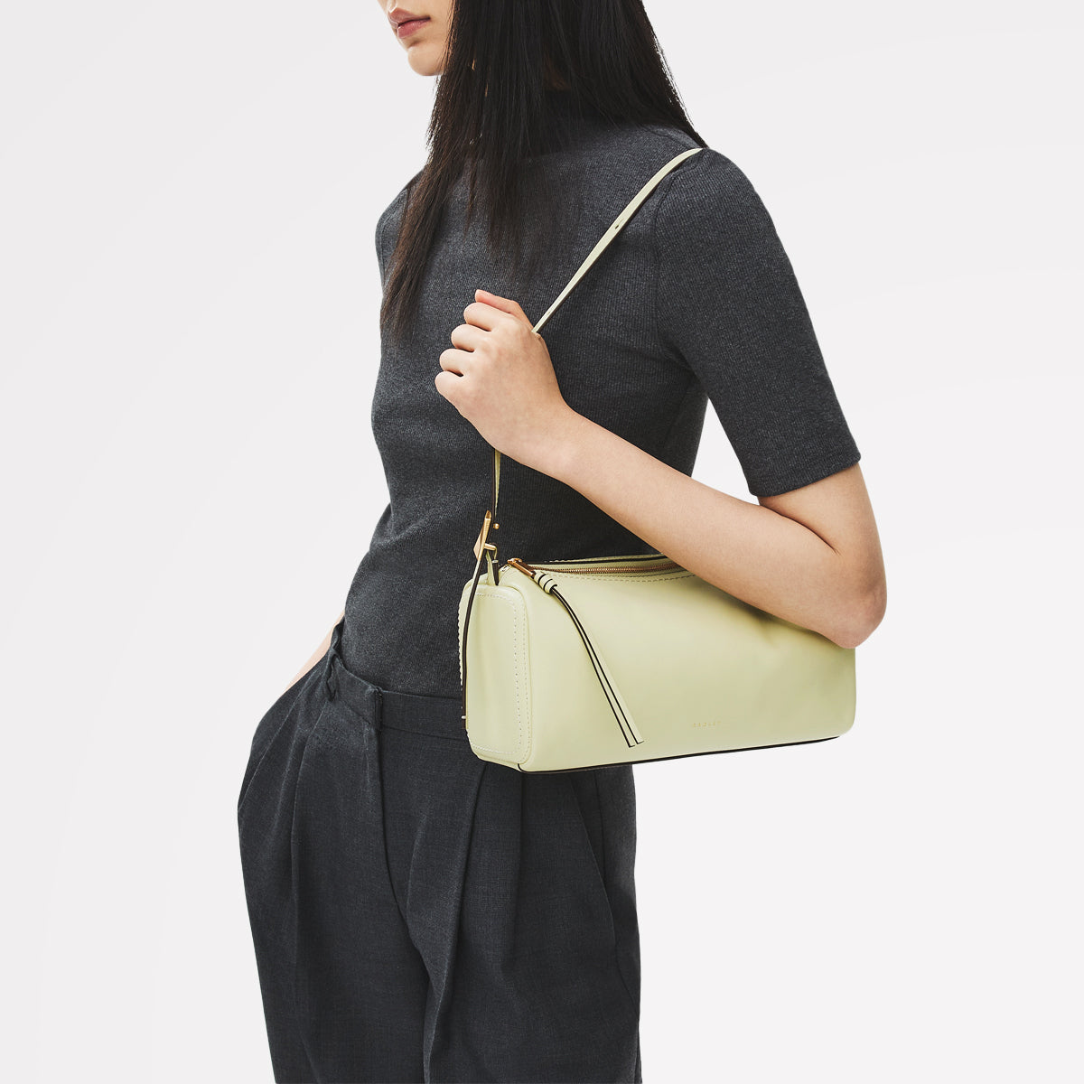 Lemongrass Small Ziptop Shoulder Bag | The Willow AW26 | Radley London