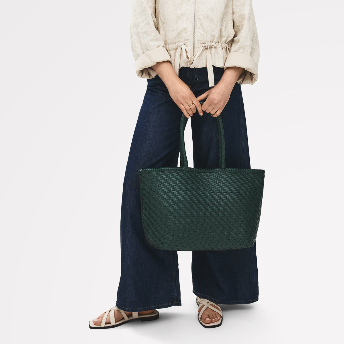 The Sunningdale Medium Open Top Tote Wellington - 113862