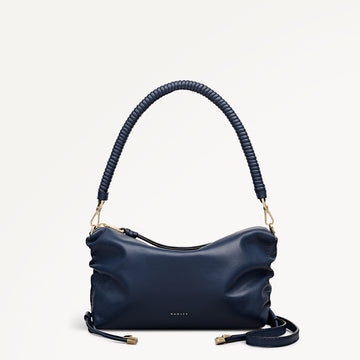 Eden Row Small Ziptop Cross Body Naval - 113865