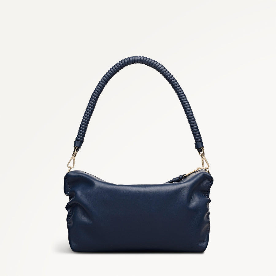 Eden Row Small Ziptop Cross Body Naval - 113865