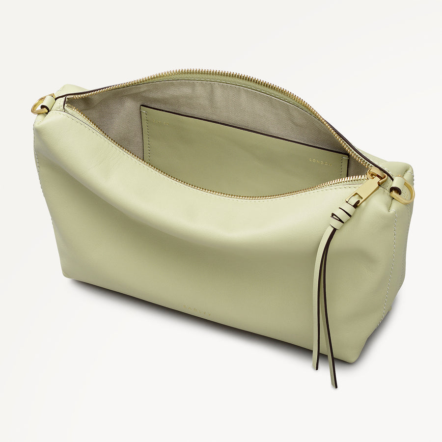 Eden Row Small Ziptop Cross Body Lemongrass - 113866