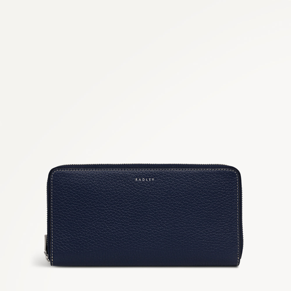 Dukes Place Large Zip Around Purse Naval - 113885