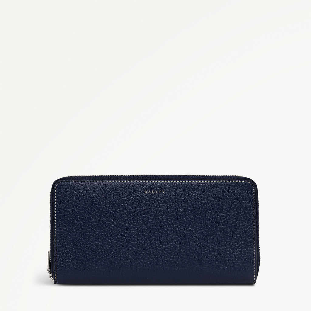 Dukes Place Large Zip Around Purse Naval - 113885
