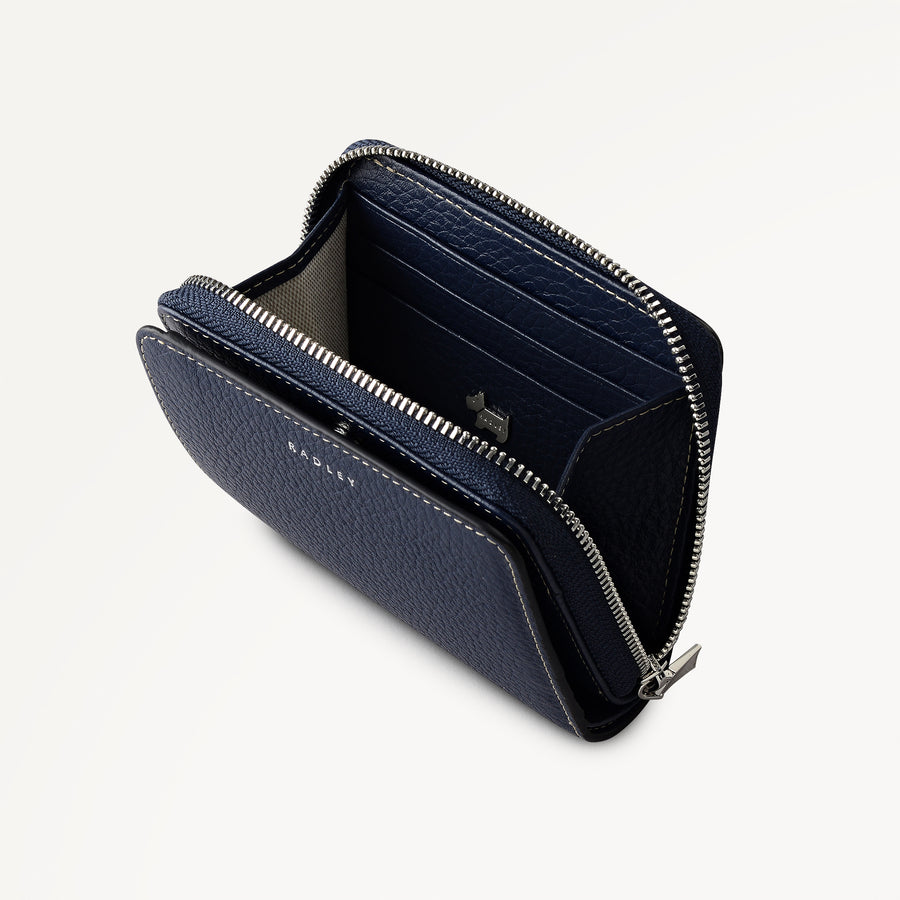 Dukes Place Medium Zip Around Purse Naval - 113886