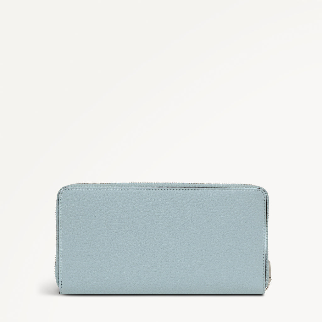 Dukes Place Large Zip Around Purse Seafoam - 113888