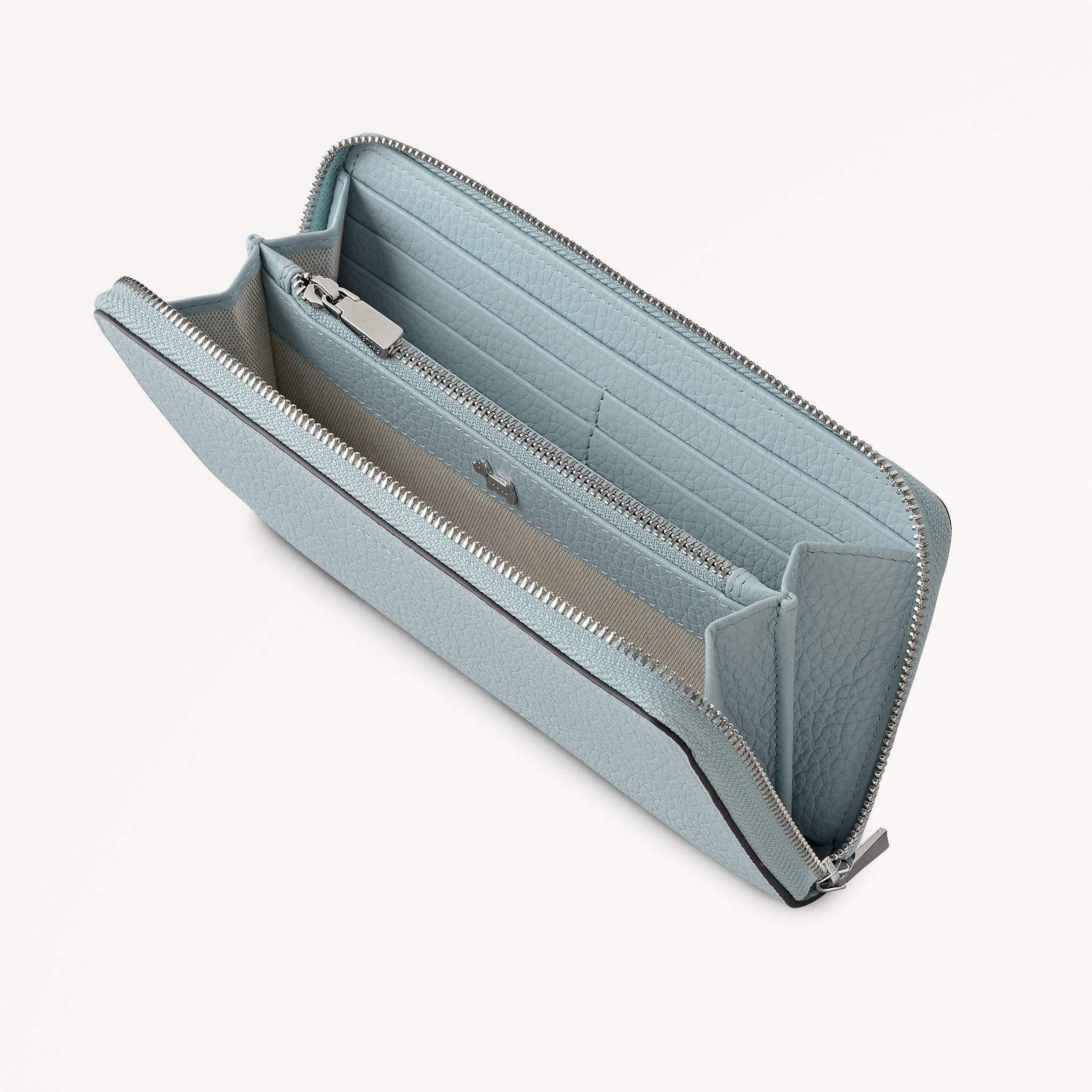 Dukes Place Large Zip Around Purse Seafoam - 113888