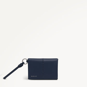 The Connaught Small  Card Holder Naval - 113892