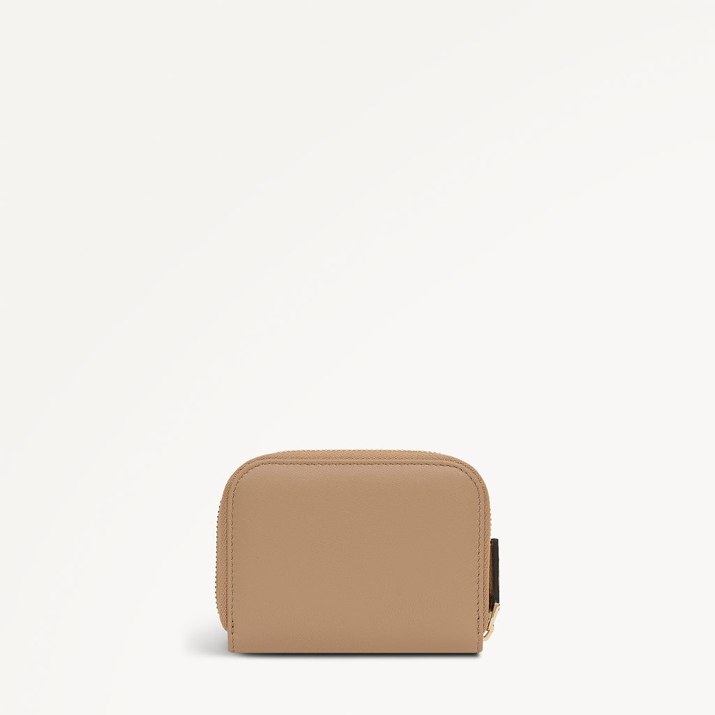 The Belsize - Puffy Small Zip Around Purse Sahara - 113898