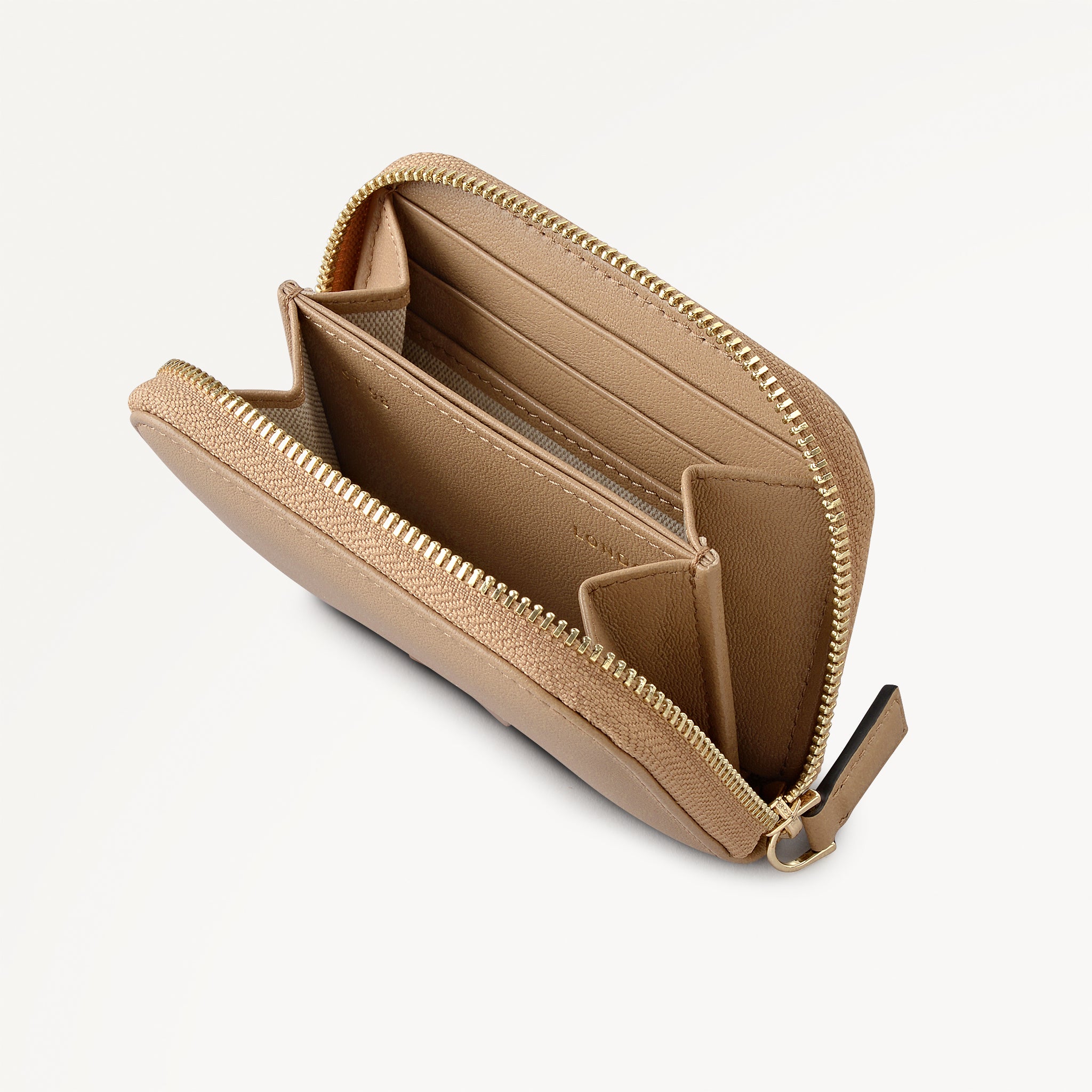 The Belsize - Puffy Small Zip Around Purse Sahara - 113898