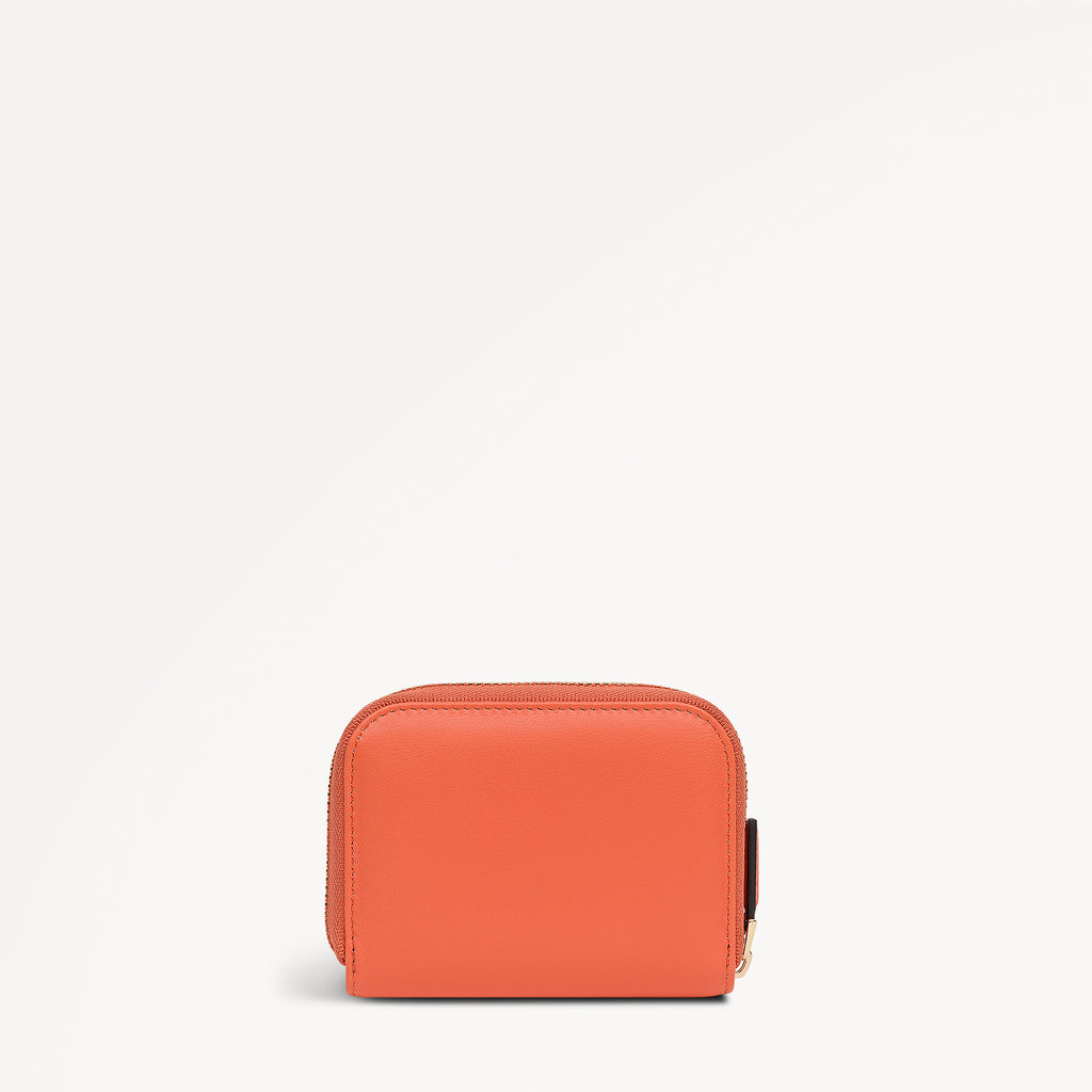 The Belsize - Puffy Small Zip Around Purse Lobster - 113899