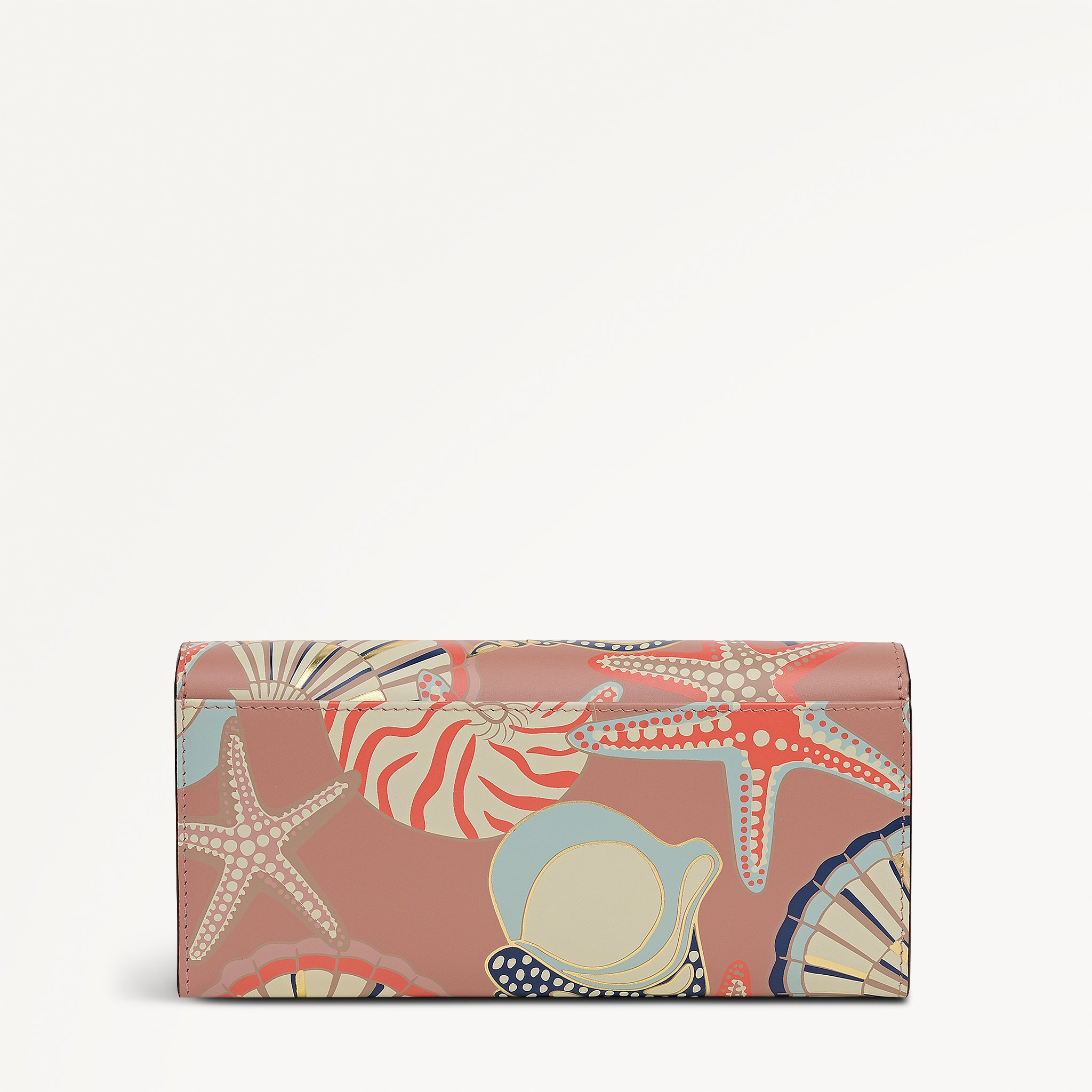 Picton Place - Shell Large Flapover Wallet Carnation - 113903