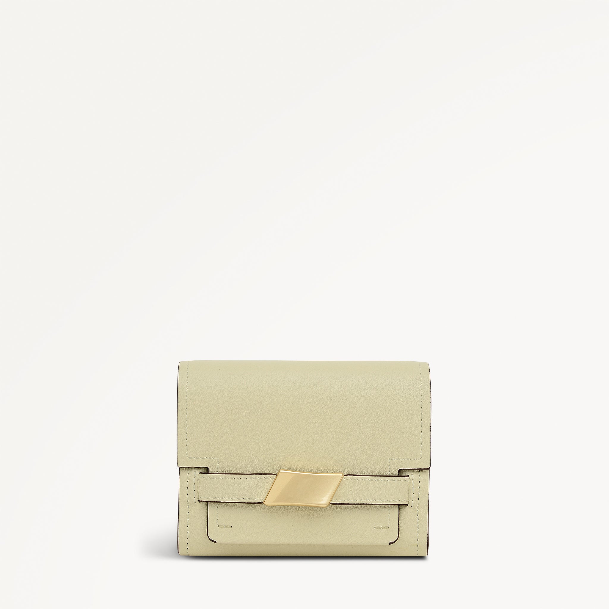 The Christina Medium Flapover Purse Lemongrass