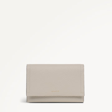 Oak Street Medium Flapover Purse Shell