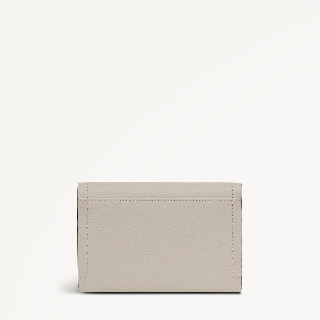 Oak Street Medium Flapover Purse Shell