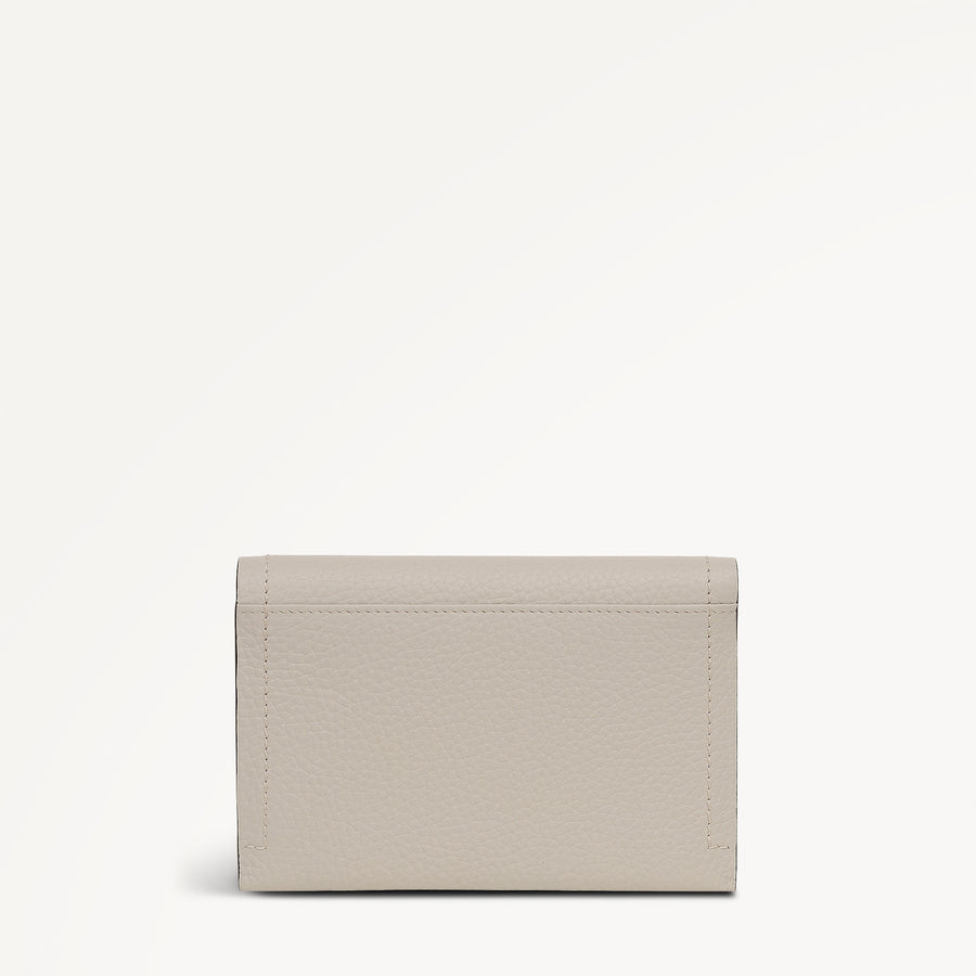 Oak Street Medium Flapover Purse Shell