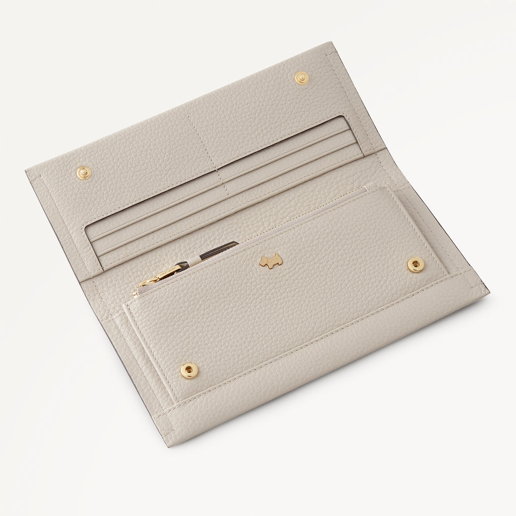 Oak Street Large Flapover Purse Shell - 113919