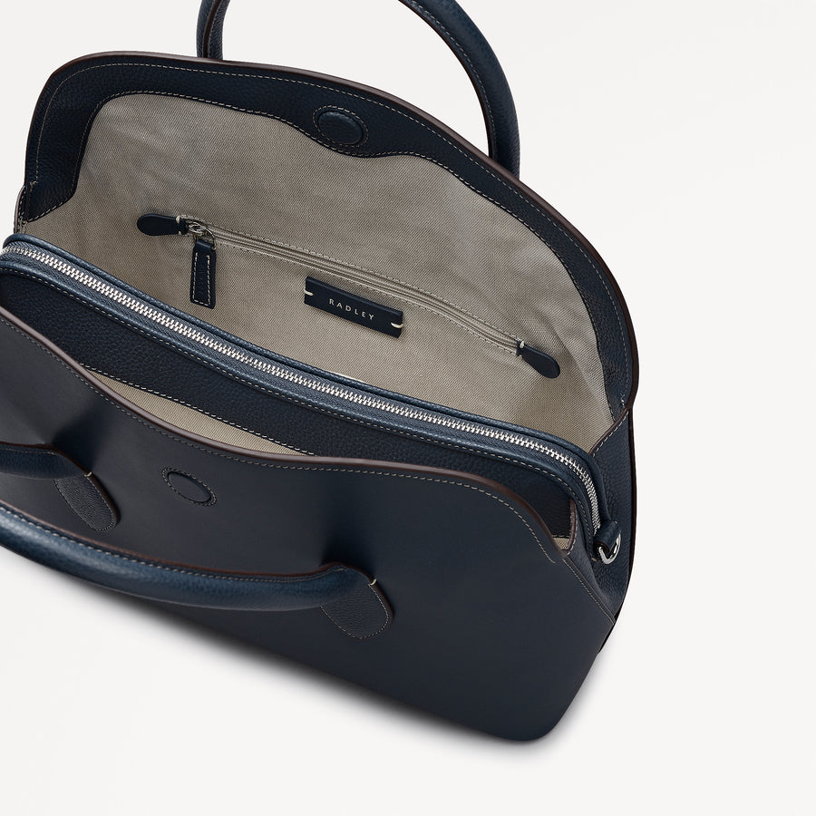 Liverpool Gardens Medium Ziptop Grab Naval - 113953