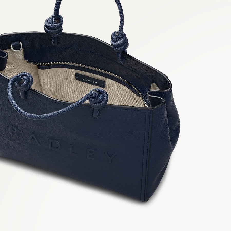 Ridgeway Gardens Medium Ziptop Grab Naval - 113982