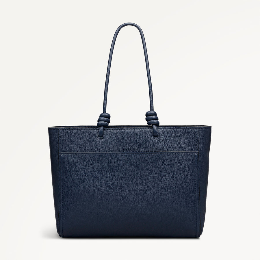 Ridgeway Gardens Large Ziptop Tote Naval - 113984