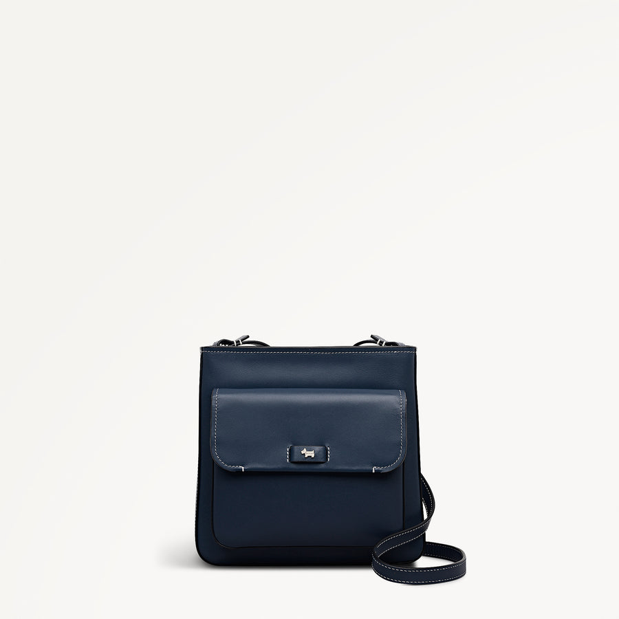 Talbot Way Small Ziptop Cross Body Naval - 113986