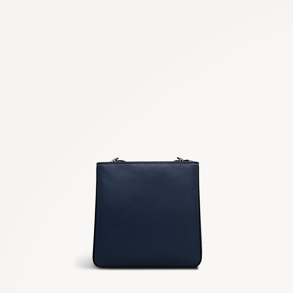 Talbot Way Small Ziptop Cross Body Naval - 113986