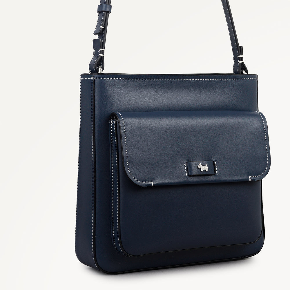 Talbot Way Small Ziptop Cross Body Naval - 113986