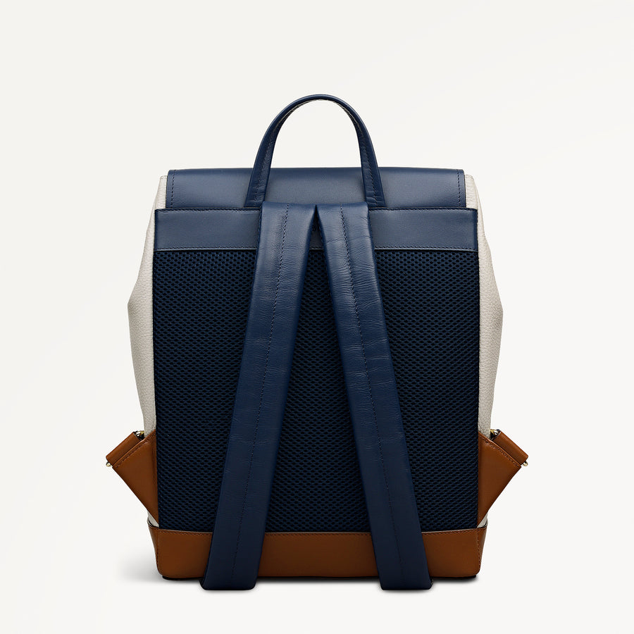 Albion Street - Colourblock Large Flapover Backpack Shell - 113990