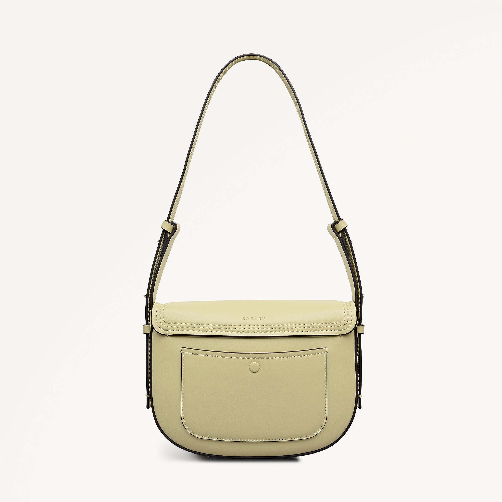Keswick Mews Medium Flapover Shoulder Lemongrass - 113995