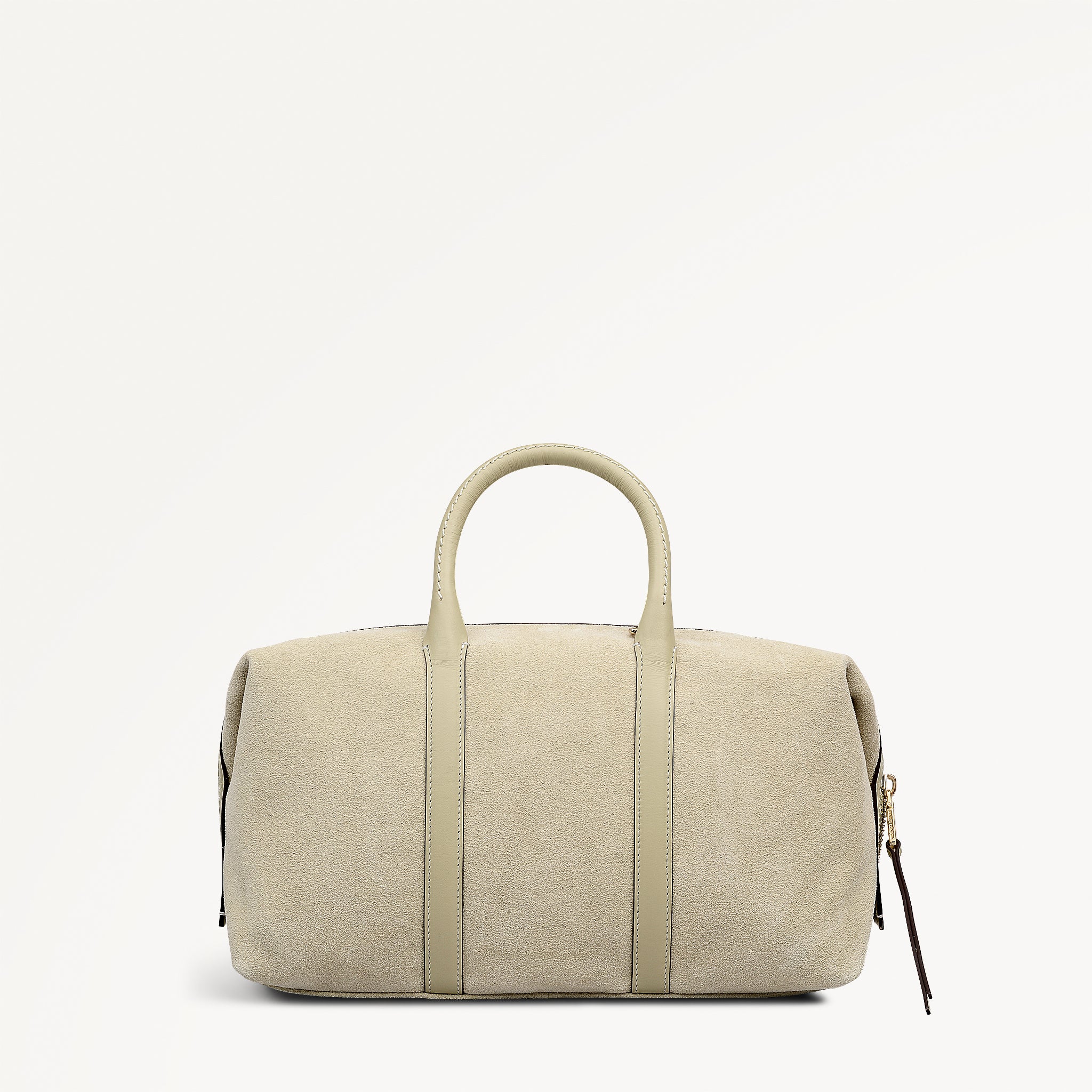 Bramwell Lane - Suede Medium Ziptop Grab Lemongrass - 114000