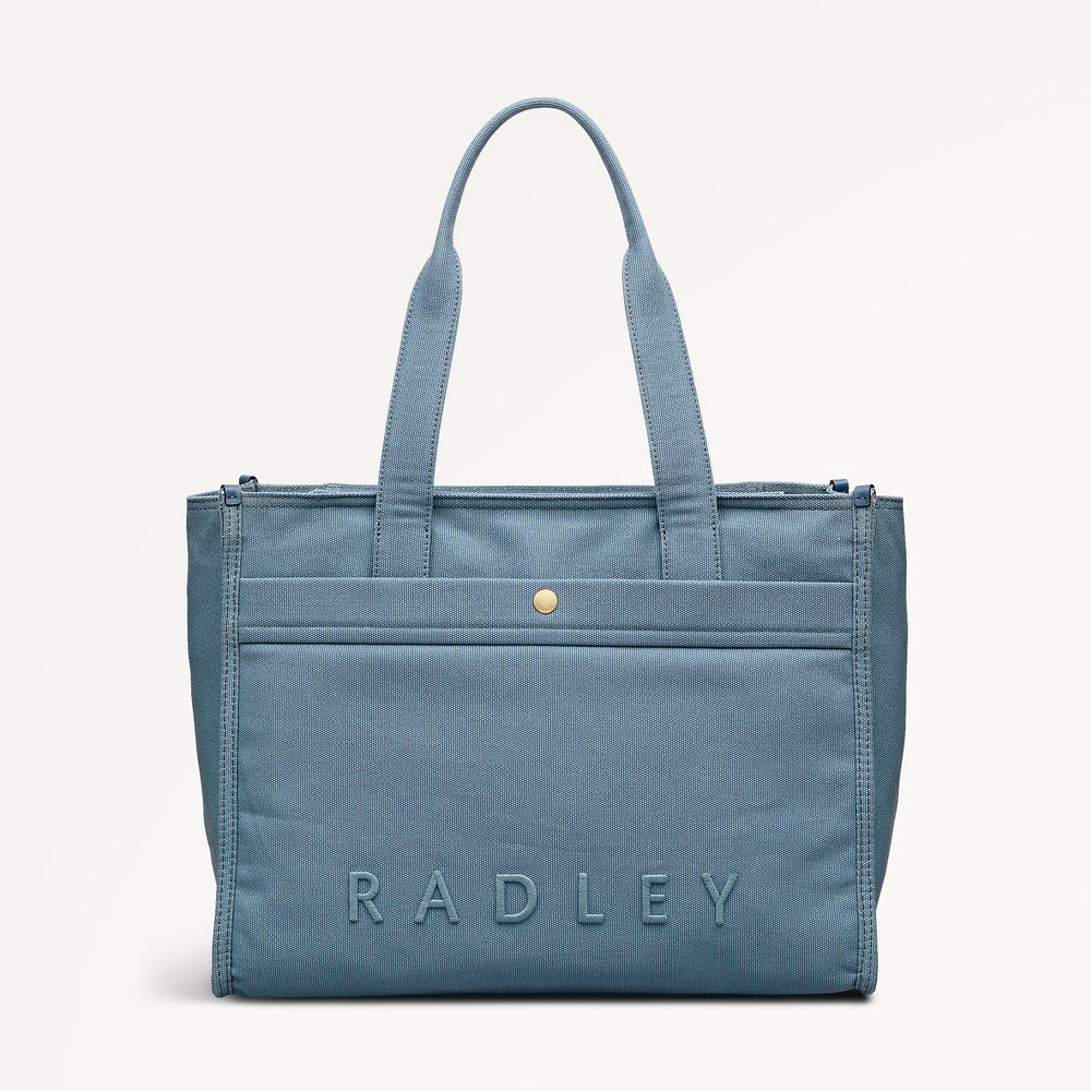 Kenton Mews Large Open Top Tote Green Water - 114004