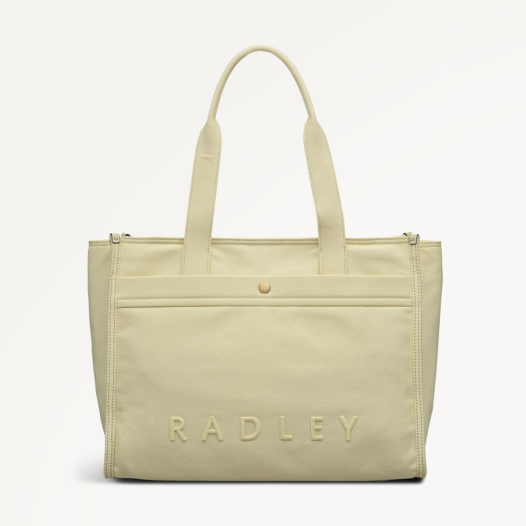 Kenton Mews Large Open Top Tote Lemongrass - 114005