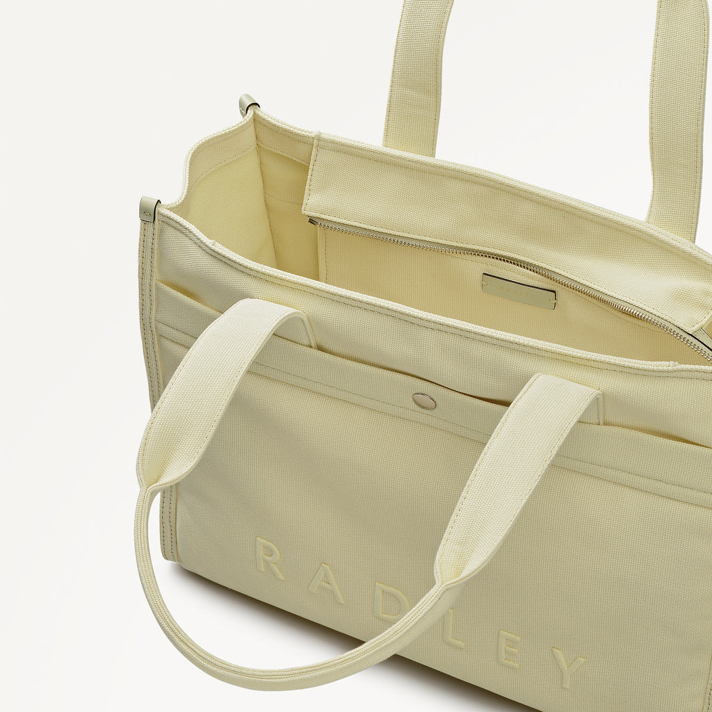Kenton Mews Large Open Top Tote Lemongrass - 114005