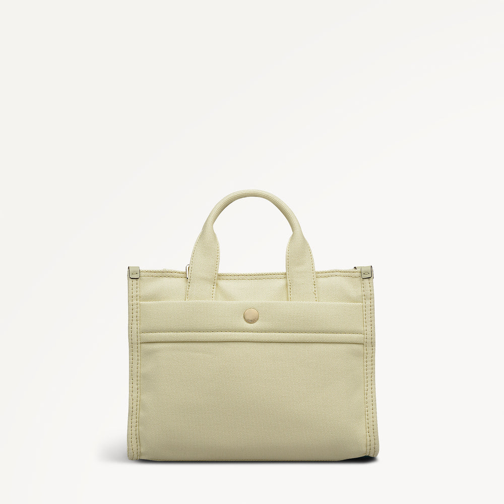 Kenton Mews Small Ziptop Grab Lemongrass - 114007