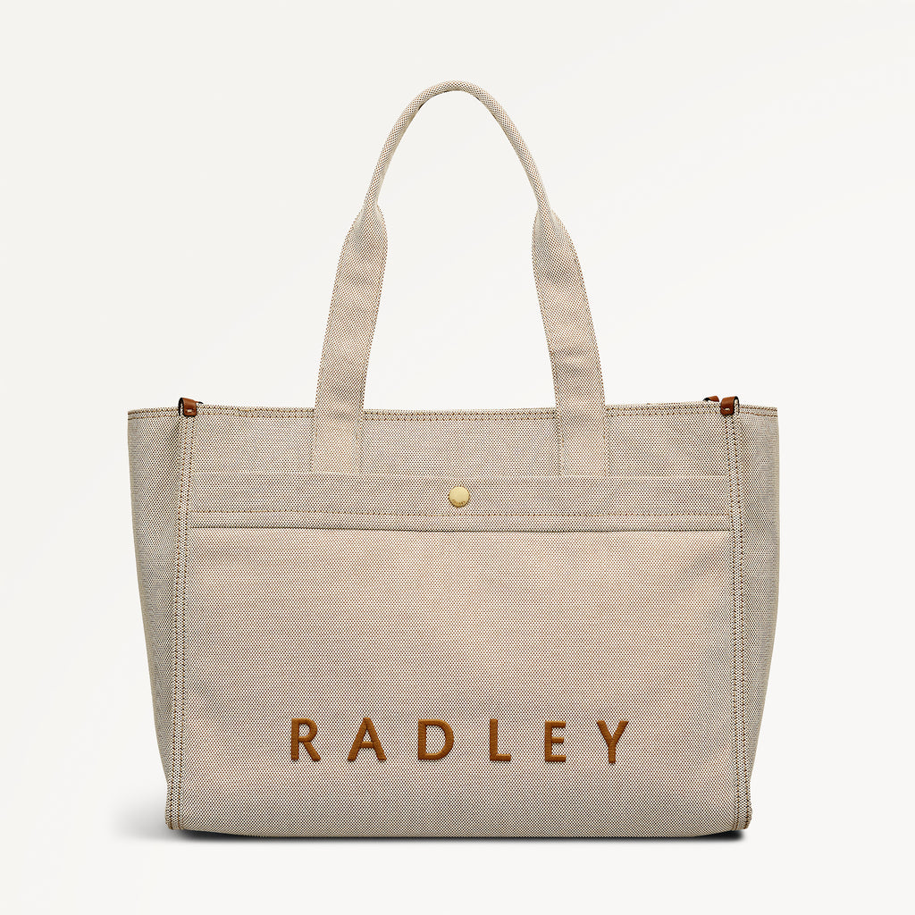 Kenton Mews Large Open Top Tote Natural - 114008