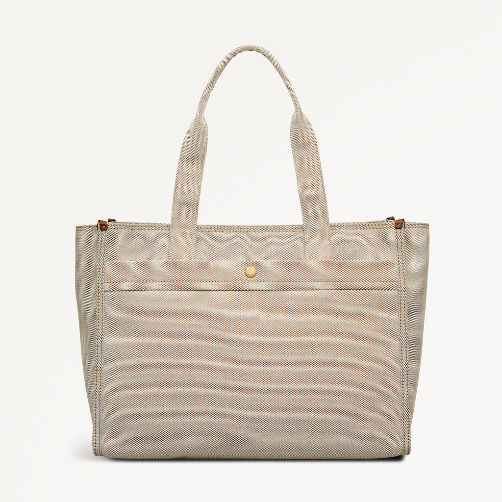 Kenton Mews Large Open Top Tote Natural - 114008