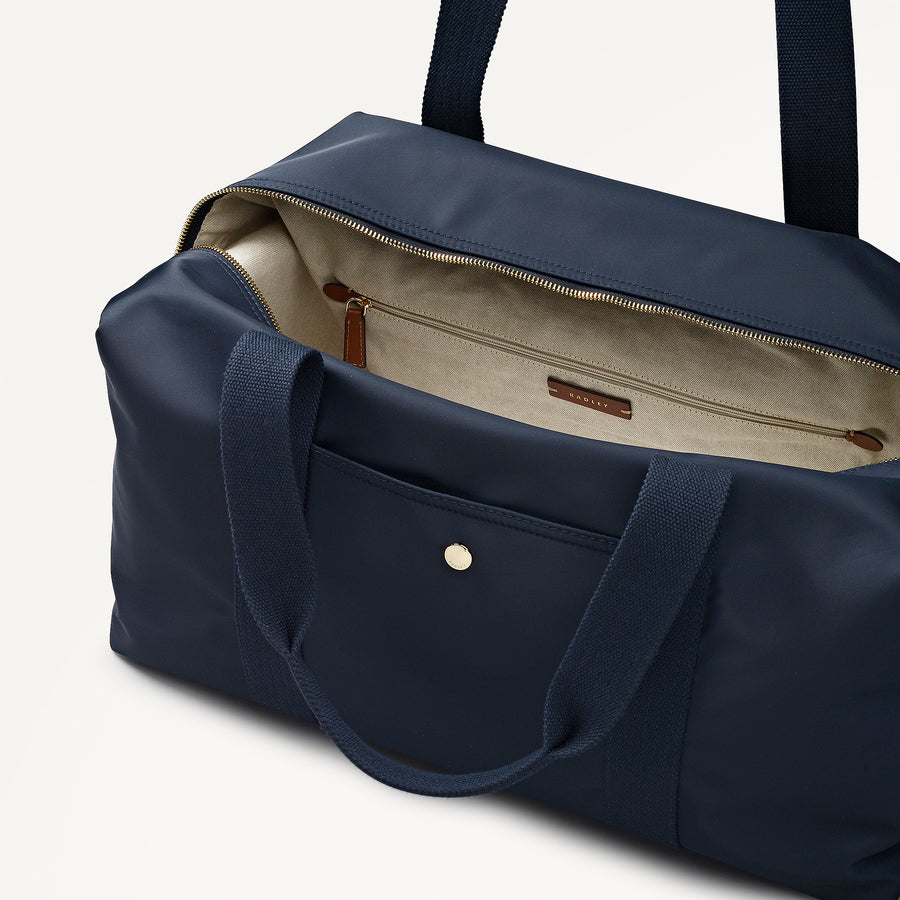 Bramwell Lane - Responsible Extra Large Ziptop Weekender Ink - 114011