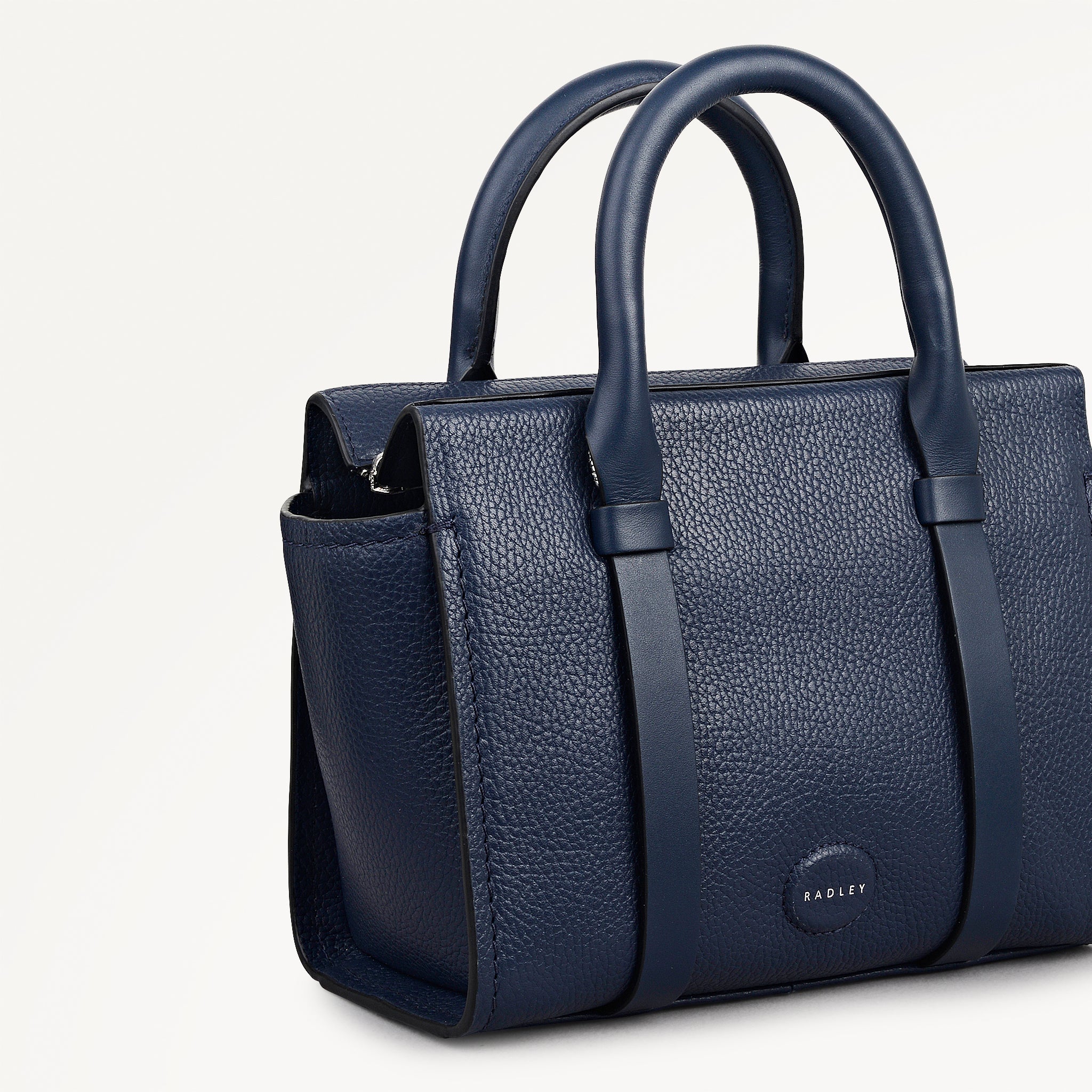 Westover Lane Small Ziptop Grab in Naval Blue - 114025